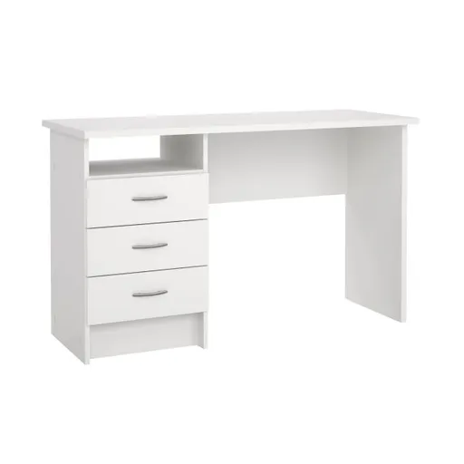 Schreibtisch - LB ca. 120x48 cm, Weiß
