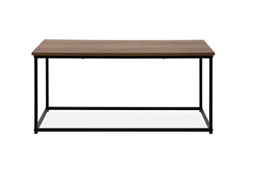 Couchtisch - LB ca. 90x48 cm, Artisan Eiche Nachbildung, Schwarz