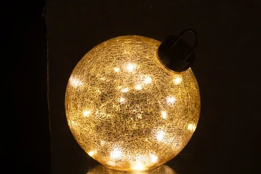LED Weihnachtskugel - DH ca. 20x20 cm