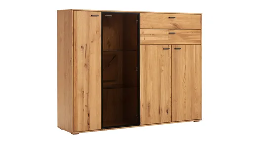 Highboard Fibra - Asteiche massiv