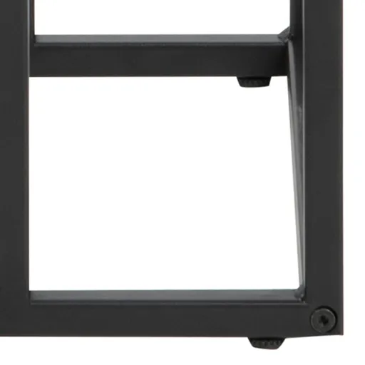 Lap-Top-Tisch - LB ca. 43x35 cm, Esche schwarz, Schwarz