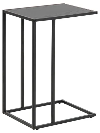 Lap-Top-Tisch - LB ca. 43x35 cm, Esche schwarz, Schwarz