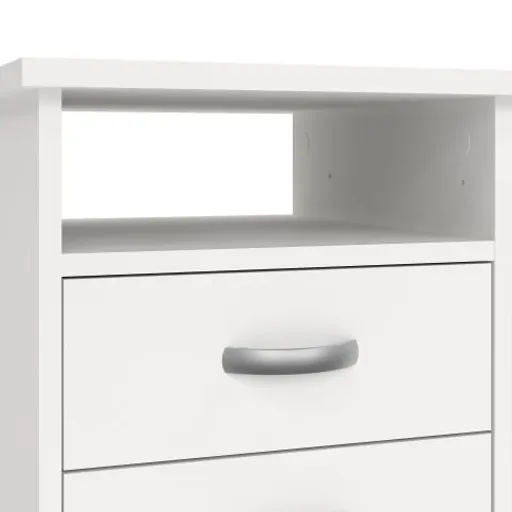 Schreibtisch - LB ca. 110x49 cm, Weiß