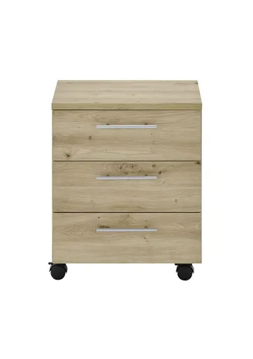Rollcontainer - B ca. 40 cm, Artisan Eiche Nachbildung
