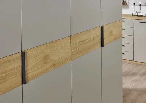 Schlafzimmer - Wildeiche, Lack, Sand