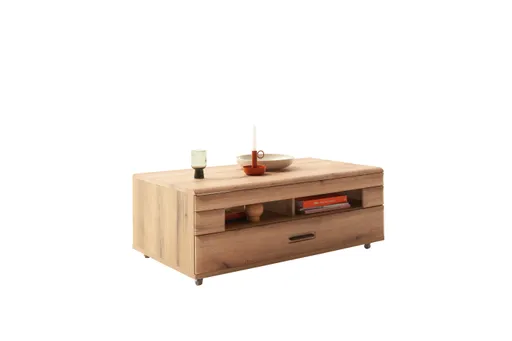 Couchtisch - mit Schubkasten, LBH ca. 115x68x43 cm, Eiche