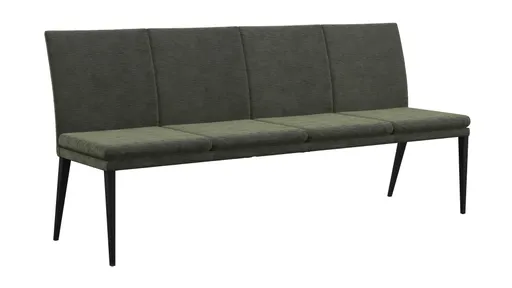 Polsterbank Salamanca Classic - Breite ca. 200 cm, Stoff, Eukalyptus