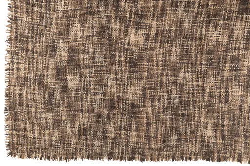 Plaid - BL ca. 130x180 cm, Braun/Beige