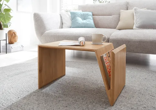 Couchtisch - LBH ca. 60x40x35 cm, Eiche massiv