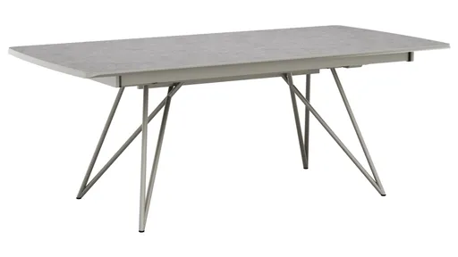 Esstisch Sedana - ausziehbar, LB ca. 200x100 cm, HPL, Grau