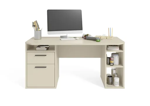 Schreibtisch- LB ca, 160x72 cm, Sand