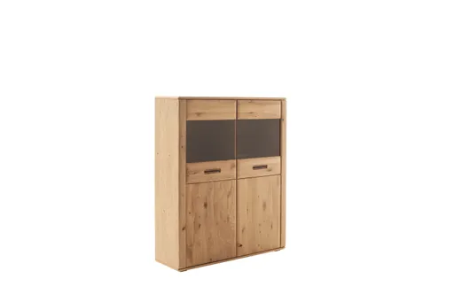Highboard - Balkeneiche, massiv