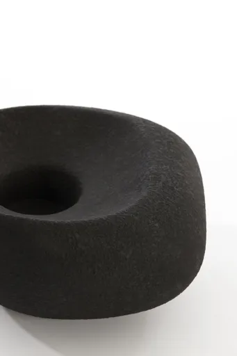 Teelicht - DH ca. 20,5x12 cm, Schwarz