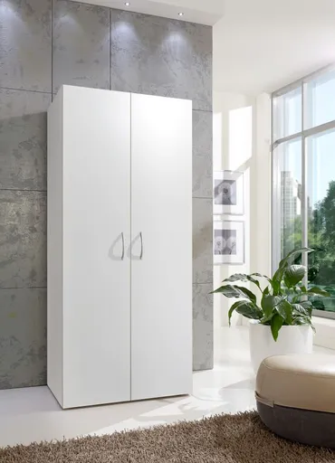 Kleiderschrank- B ca. 80 cm, Weiß