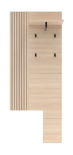 Garderobenpaneel - B ca. 70 cm, Riva Eiche Nachbildung