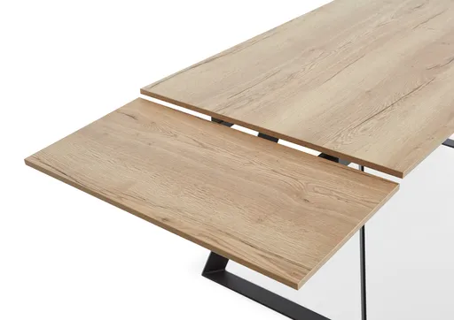 Esstisch - ausziehbar, LB ca. 180(270)x90 cm, Eiche