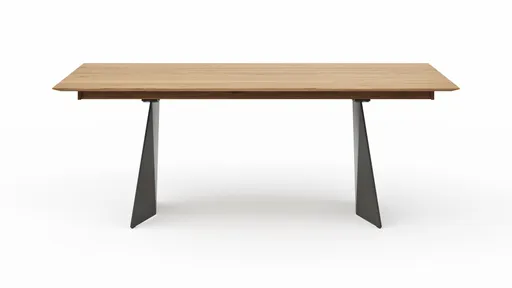Esstisch 3100 - LB ca. 200x100 cm, ausziehbar, Asteiche massiv, Geölt, 