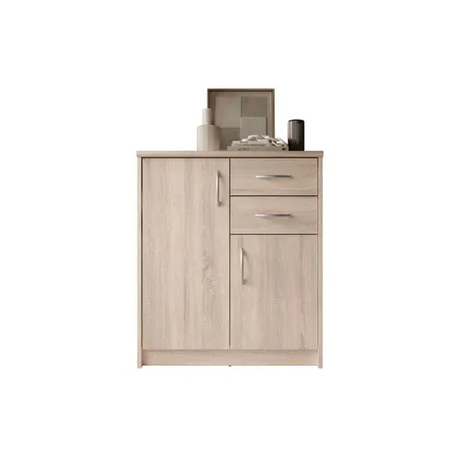 Kommode - B ca. 74 cm, Sonoma Eiche Nachbildung