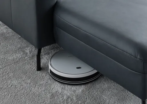 Ecksofa - Longchair links mit 3-Sitzer, Leder, Blau