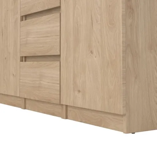 Kommode - B ca. 121 cm, Jackson Hickory Nachbildung