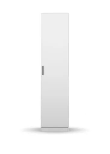Drehtürenschrank RHONDA- B ca. 47 cm, Weiß