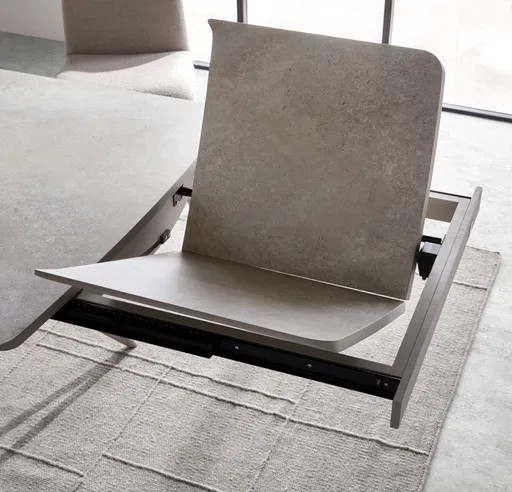 Esstisch Sedana - ausziehbar, LB ca. 200x100 cm, HPL, Grau