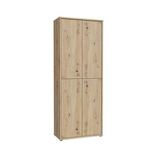 Schuhschrank FAID- B ca. 75 cm, Eiche Dekor