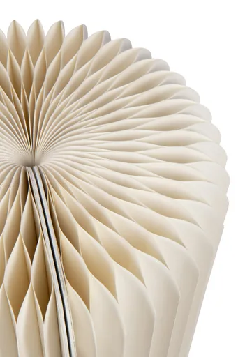 Sitzhocker - DH ca. 36x42 cm, Weiß-Creme