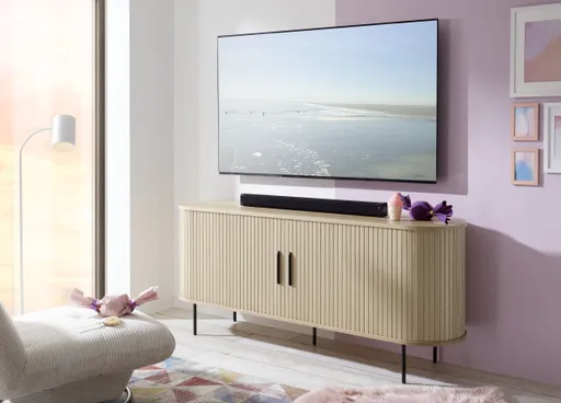 Sideboard - B ca. 140 cm, Eiche Furnier, Natur
