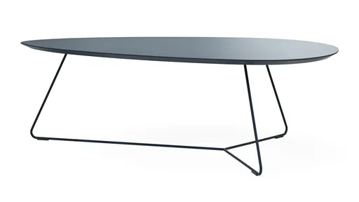 Couchtisch Fano - LBH ca. 121x75x38 cm, Fenix, Dunkelblau