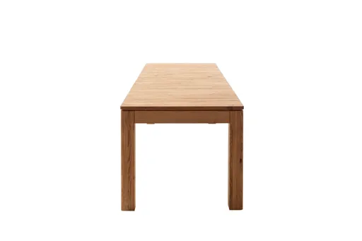 Esstisch - ausziehbar, LB ca. 180 (260) x90 cm, Balkeneiche massiv