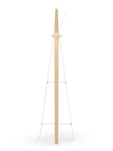 Garderobenständer Signe - Lack, Beige