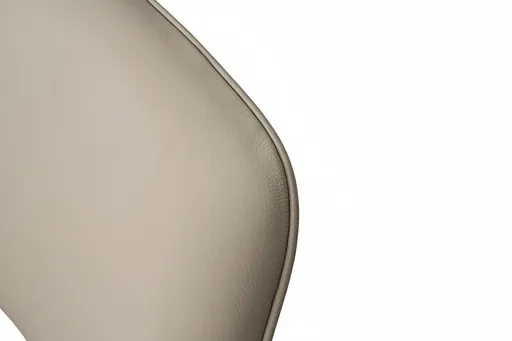 Armlehnstuhl MARIELLE - drehbar, Leder, Latte