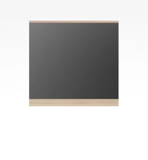 Spiegel - LB ca. 90x86 cm, Riva Eiche Nachbildung