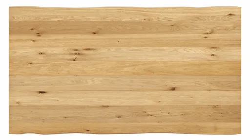 Esstisch Clifton - LB ca. 180x100 cm, Wildeiche massiv, Schwarz verfüllt