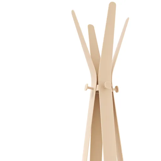 Garderobenständer Signe - Lack, Beige