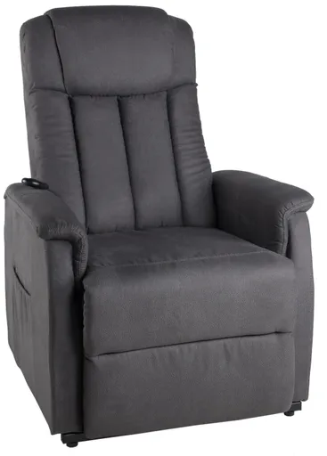 TV-Sessel - Aufstehhilfe, Relaxfunktion, Microfaser, Anthrazit 