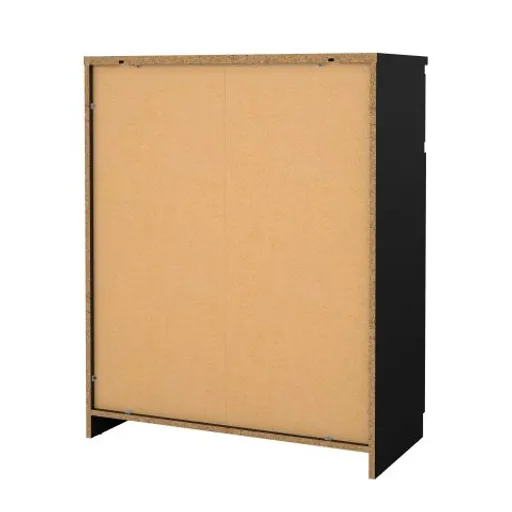 Kommode - B ca. 81 cm, Schwarz