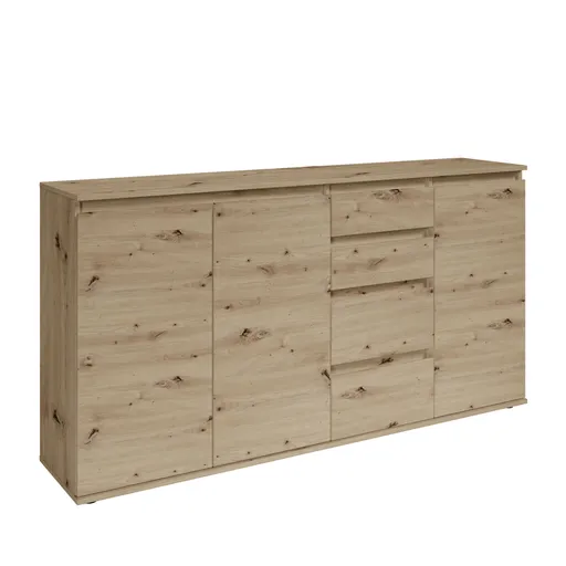 Kommode - B ca. 160 cm, Artisan Eiche Nachbildung