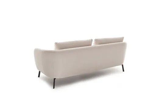 Sofa CARLLOTA - 3-Sitzer, Stoff, Natur