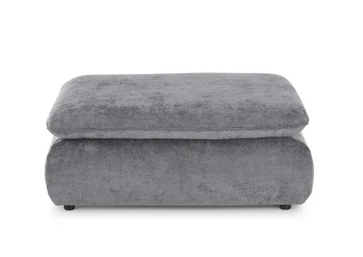 Hocker - Stoff, Grau