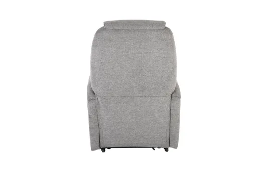 TV-Sessel MYRON - Aufstehhilfe, Relaxfunktion, Stoff, Grau