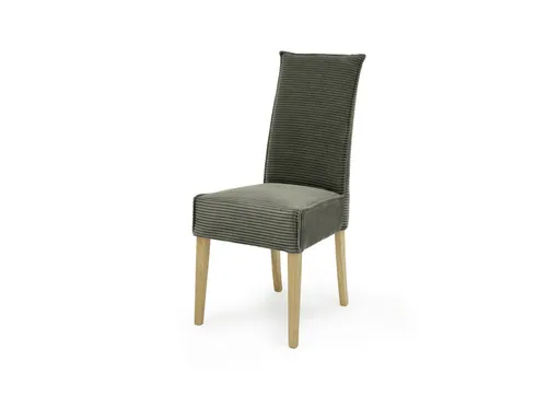 Stuhl SITTING TOGETHER_K- Stoff, Olive, Eiche Natur