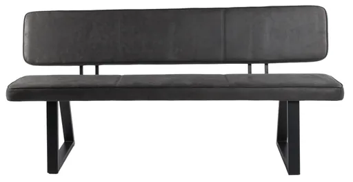 Bank - Microfaser, Anthrazit