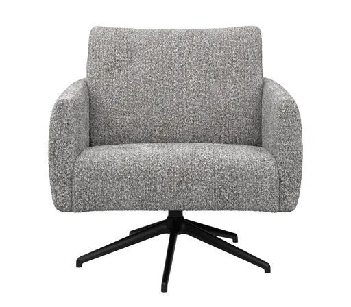 Drehsessel Lea - drehbar, Stoff, Zink