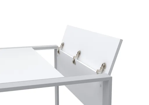 Schreibtisch - Weiß 