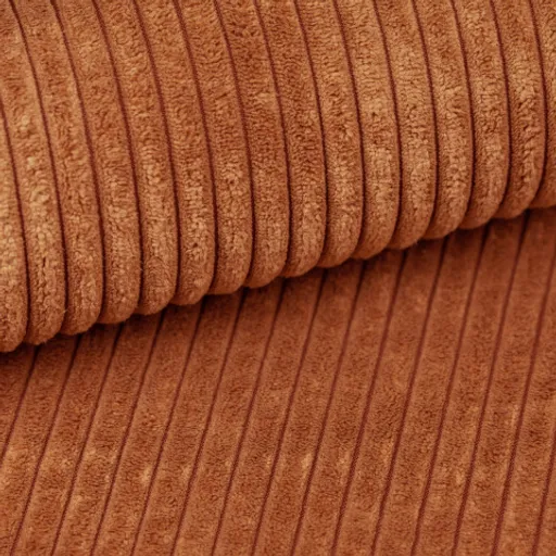 Ecksofa - 1,5-Sitzer, Ecke rechts inkl. Schlaffunktion und Bettkasten, Stoff, Kupfer