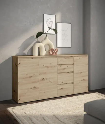 Kommode - B ca. 160 cm, Artisan Eiche Nachbildung