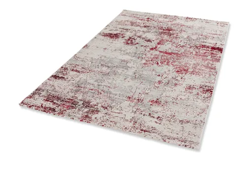 Teppich - BL ca. 133x190 - Rot/Creme Vintage
