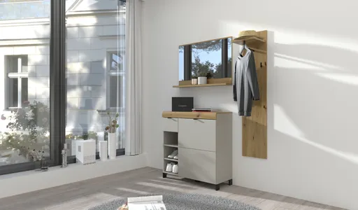 Garderobe - Kaschmir, Artisan Eiche Nachbildung